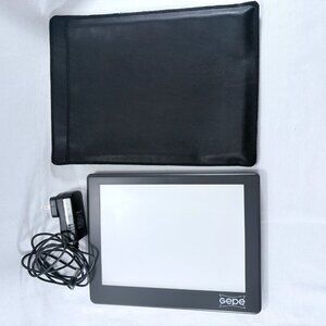 GEPE G-2003 Pro Slim Daylight Illuminator Light Box 5000k AC Adapter for 8" x 6"
